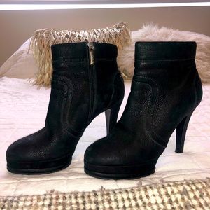 Chanel black ankle boots. No damage. Great soles.